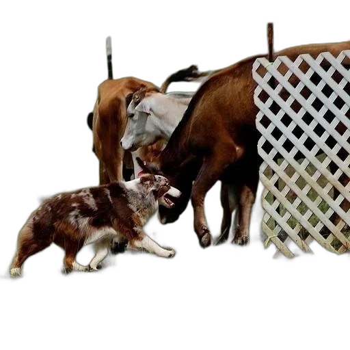 animal, photorealistic, dog, playing transparent PNG cut-out