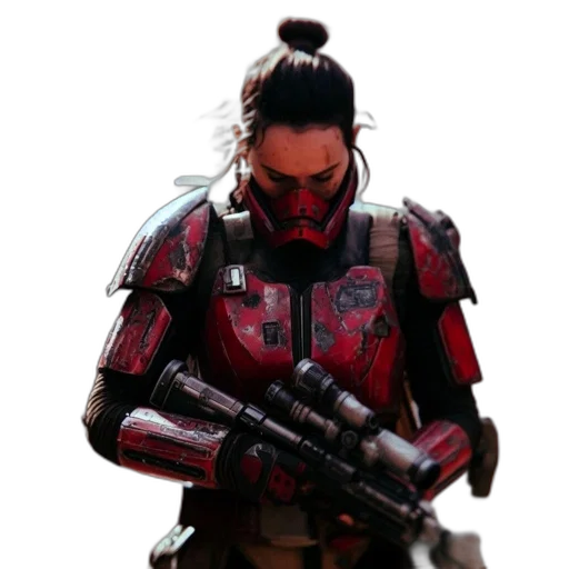 weapon, robot, concept art, cyberpunk transparent PNG cut-out