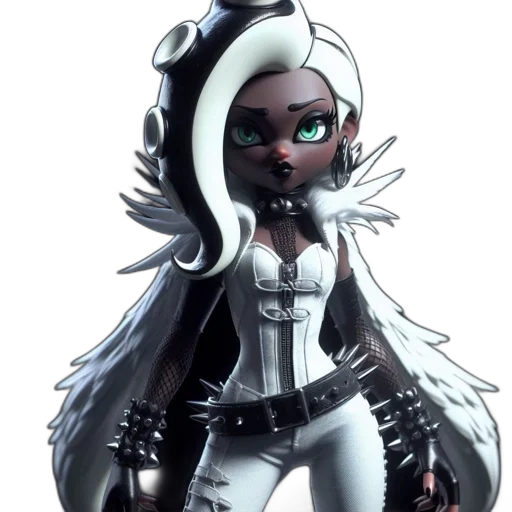 staff, concept art, 3d render, cartoon transparent PNG cut-out