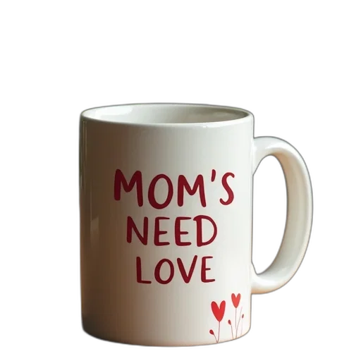 moms, need, love, respect transparent PNG cut-out