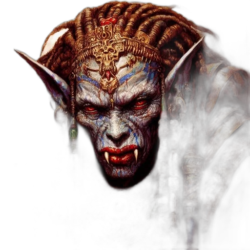 creature, face, mask, concept art transparent PNG cut-out