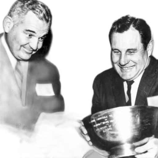 two, men, suits, holding transparent PNG cut-out