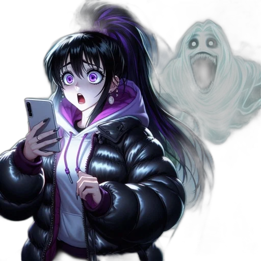jacket, creature, face, mask transparent PNG cut-out