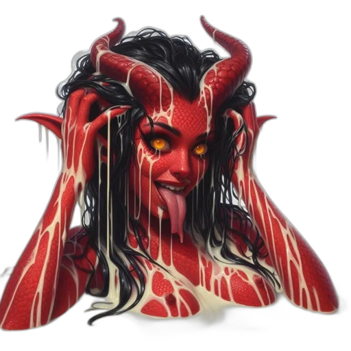mask, creature, face, dragon transparent PNG cut-out