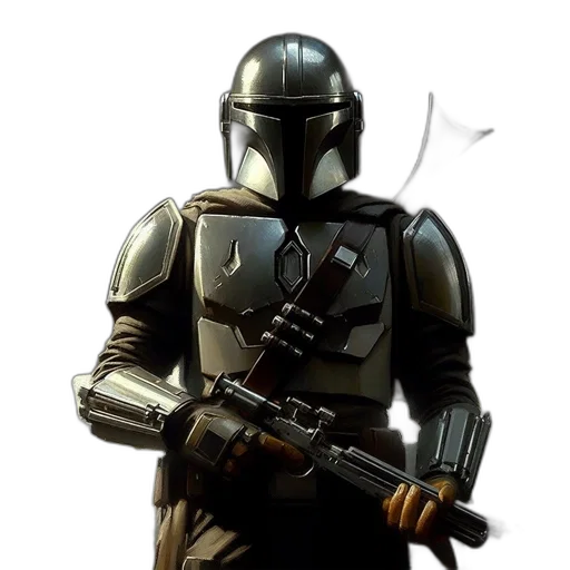 weapon, staff, robot, mask transparent PNG cut-out