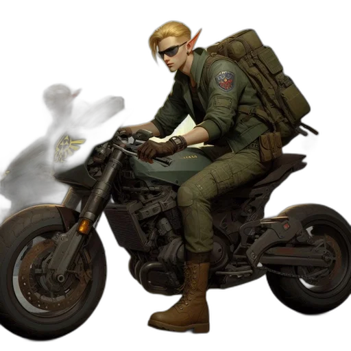 animal, jacket, weapon, creature transparent PNG cut-out