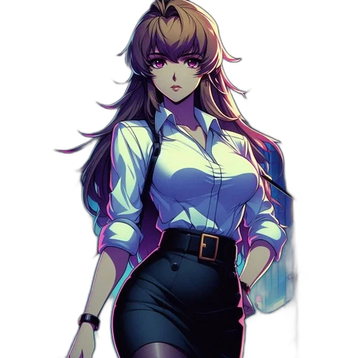 dress, staff, jacket, weapon transparent PNG cut-out