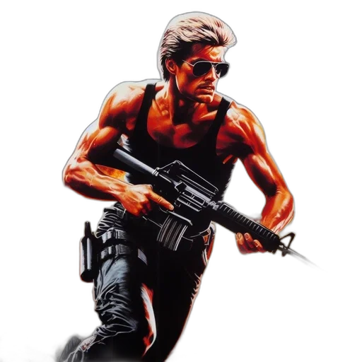 weapon, comic book art, concept art, pixel art transparent PNG cut-out