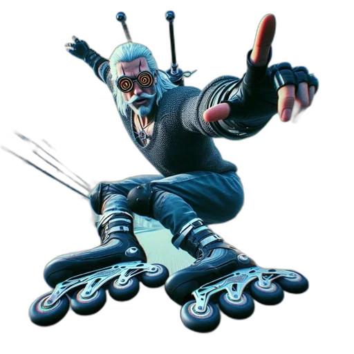 weapon, robot, jacket, creature transparent PNG cut-out