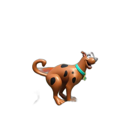 animal, staff, creature, 3d render transparent PNG cut-out