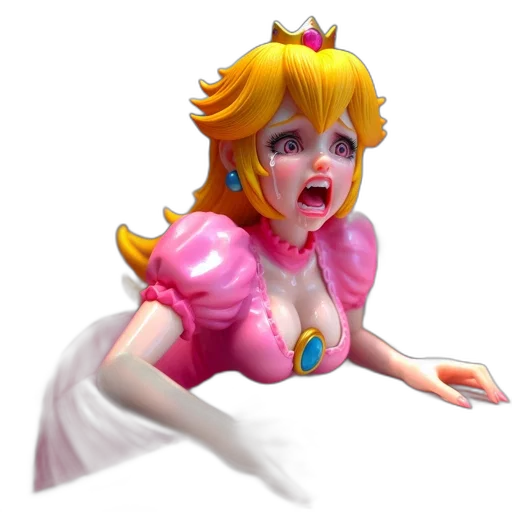 crown, dress, creature, face transparent PNG cut-out