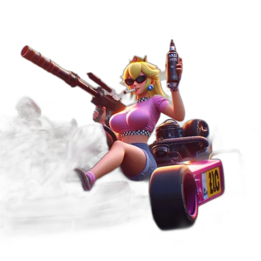 weapon, staff, car, concept art transparent PNG cut-out