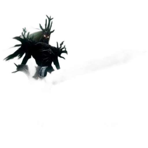 creature, dragon, weapon, staff transparent PNG cut-out