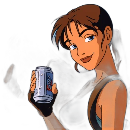 bottle, concept art, cartoon, anime transparent PNG cut-out