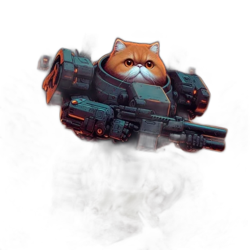 weapon, robot, animal, staff transparent PNG cut-out