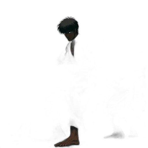 shoes, staff, dress, creature transparent PNG cut-out