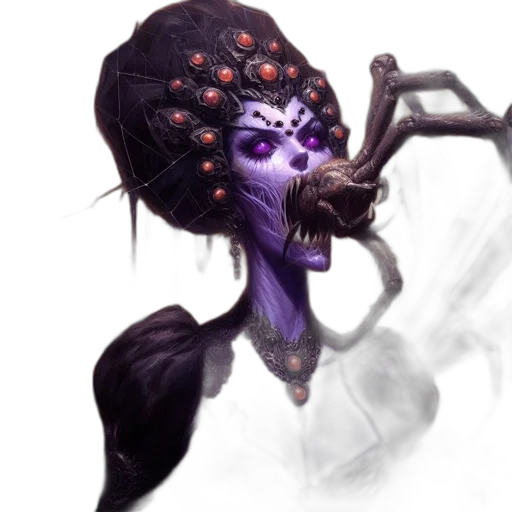 creature, staff, mask, face transparent PNG cut-out