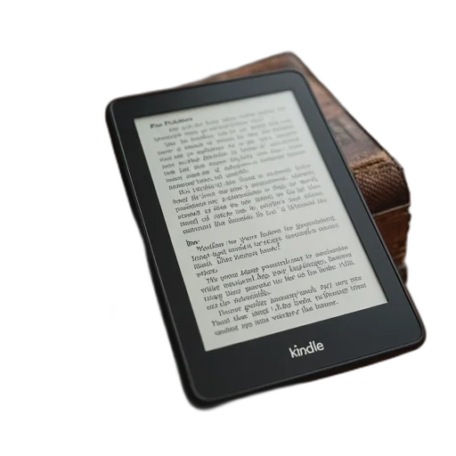 kindle, touch, showing, different transparent PNG cut-out