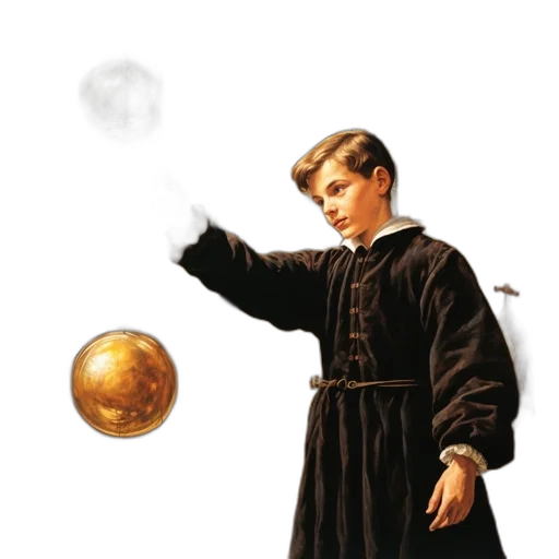 concept art, photorealistic, outer space, young transparent PNG cut-out