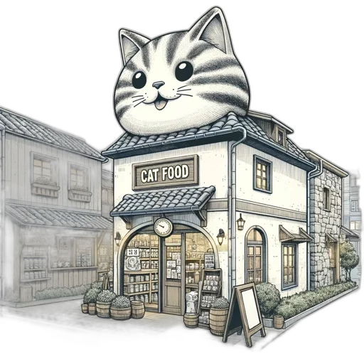building, food, photorealistic, concept art transparent PNG cut-out