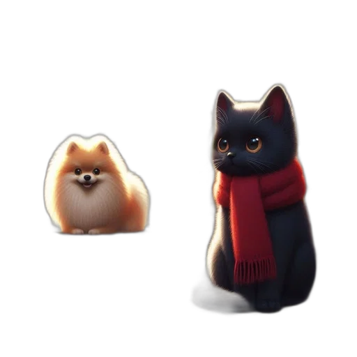 animal, concept art, pixel art, 3d render transparent PNG cut-out