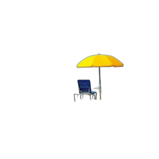umbrella, furniture, staff, hat transparent PNG cut-out