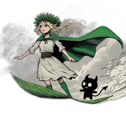 dragon, dress, concept art, fantasy art transparent PNG cut-out