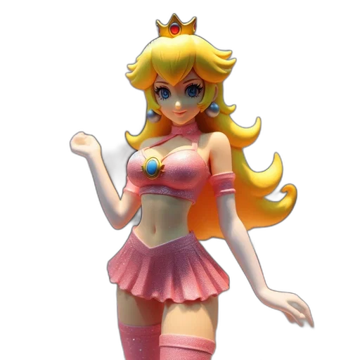 crown, dress, 3d render, concept art transparent PNG cut-out