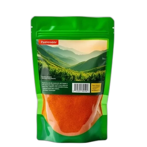 food, photorealistic, bag, chili transparent PNG cut-out