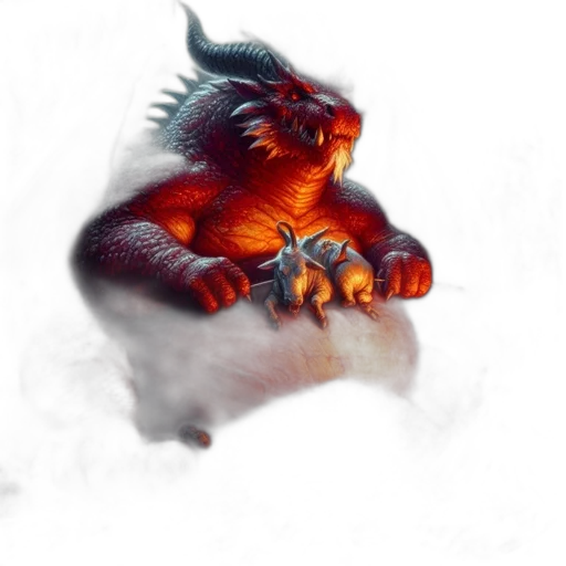 dragon, creature, animal, concept art transparent PNG cut-out