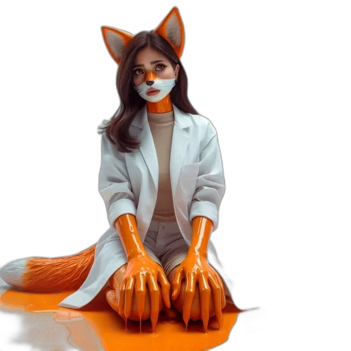 mask, creature, animal, staff transparent PNG cut-out