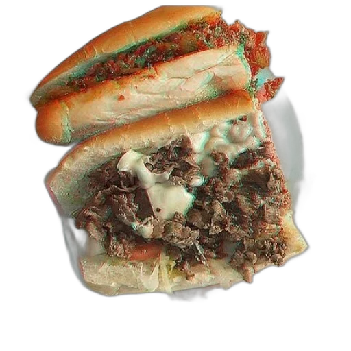 food, image, cheesesteak, sandwich transparent PNG cut-out