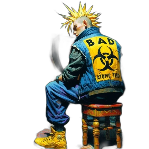 jacket, animal, creature, staff transparent PNG cut-out