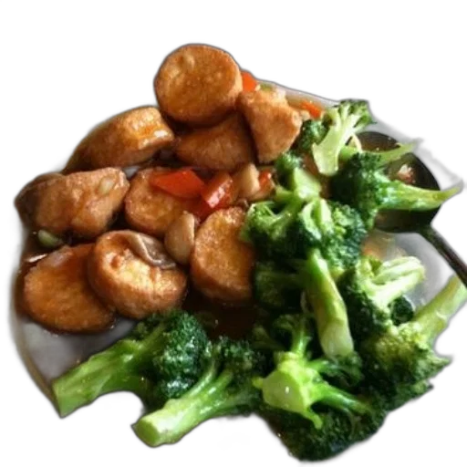 food, photorealistic, 3d render, plate transparent PNG cut-out