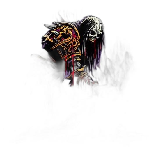 mask, face, creature, weapon transparent PNG cut-out