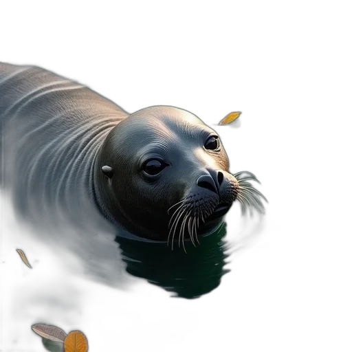 animal, creature, hair, photorealistic transparent PNG cut-out