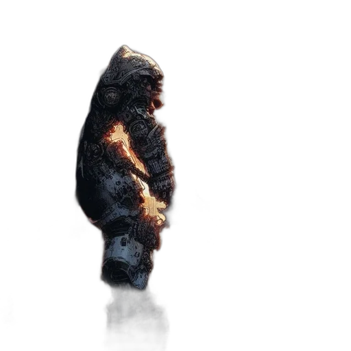 animal, creature, jacket, hair transparent PNG cut-out