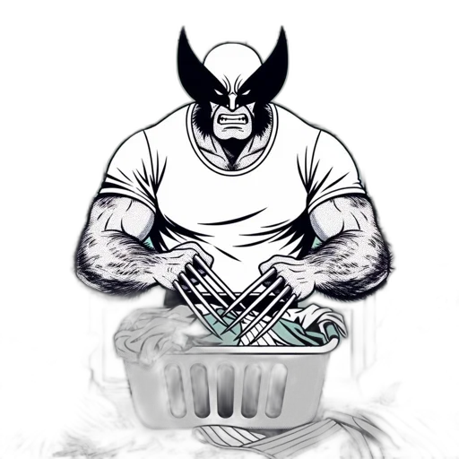 comic book art, concept art, cartoon, fantasy art transparent PNG cut-out