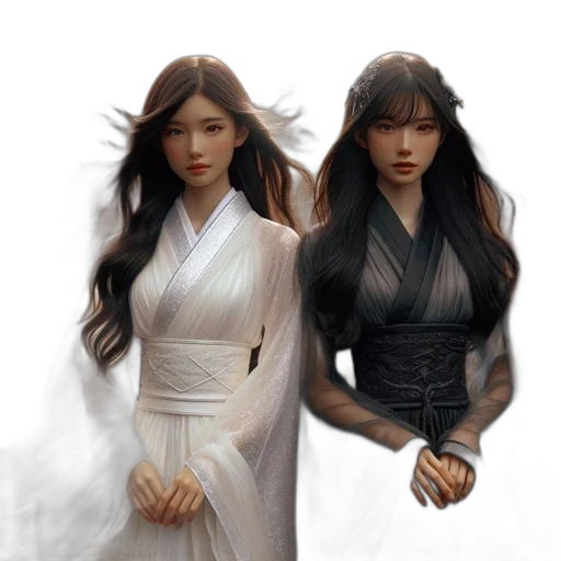 fantasy art, concept art, photorealistic, 3d render transparent PNG cut-out