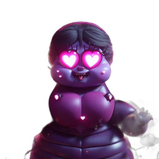 robot, crown, creature, 3d render transparent PNG cut-out