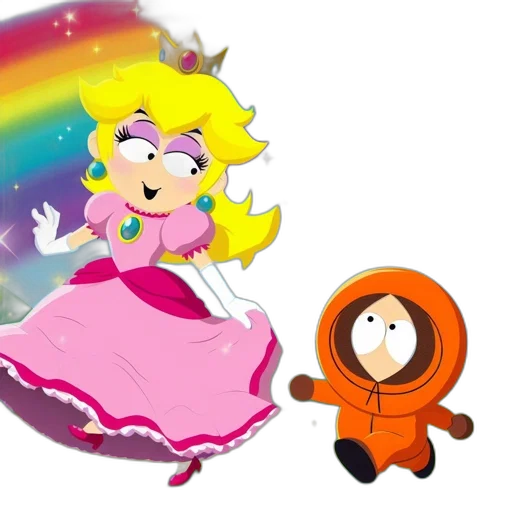 cartoon, concept art, outer space, underwater transparent PNG cut-out
