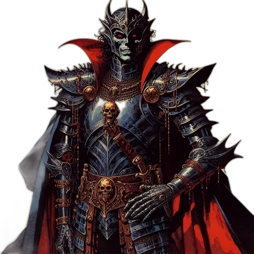 sword, staff, mask, fantasy art transparent PNG cut-out