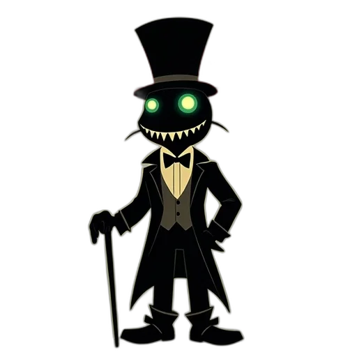 staff, mask, robot, hat transparent PNG cut-out