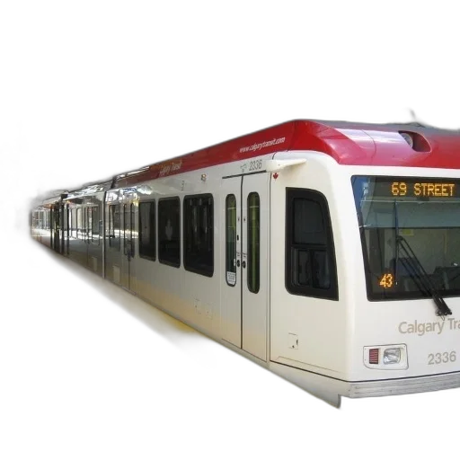 3d render, photorealistic, calgary, transit transparent PNG cut-out