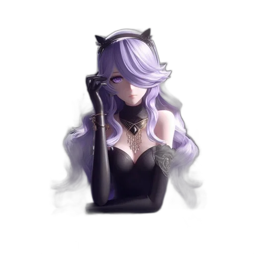 dress, crown, weapon, staff transparent PNG cut-out