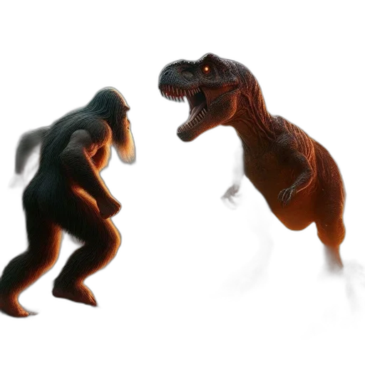 creature, animal, dragon, 3d render transparent PNG cut-out