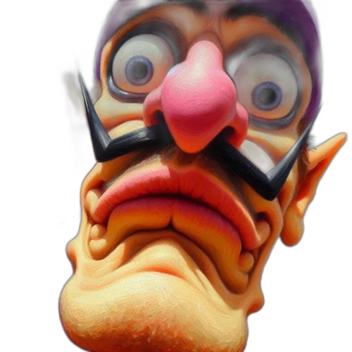 mask, face, staff, creature transparent PNG cut-out