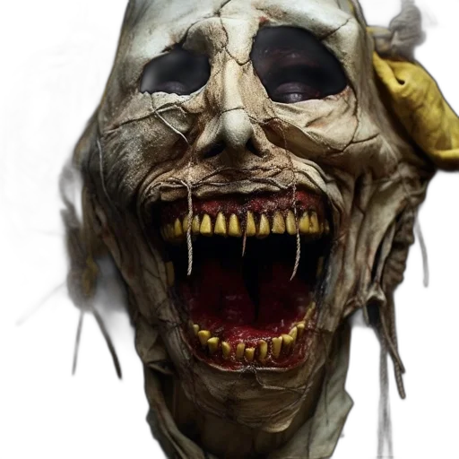 mask, face, creature, staff transparent PNG cut-out