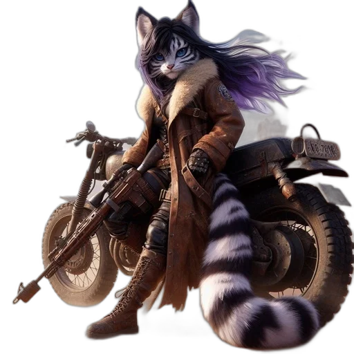 animal, weapon, jacket, dragon transparent PNG cut-out