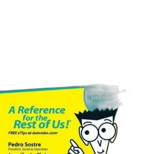 web, analytics, dummies, book transparent PNG cut-out